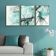 thumbnail image 3 of Wall26 Framed Canvas Wall Art for Living Room, Bedroom Abstract Ink Painting Canvas Prints for Home Decoration Ready to Hanging, 3 of 4