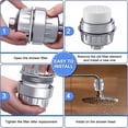 thumbnail image 5 of HIBIBUD 2026 New 4 Pack 20 Stage Shower Filter,Replacement Shower Cartridge Filter with Vitamin C,Shower Head Replacement Filter for Hard Water Shower Head Filter Replacement, 5 of 7