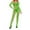 Green, variant on Women's Long Sleeve Fishnet Bodystocking With Open Crotch Sheer Lingerie For Wear Lined Pantyhose Womens plus Size Tights for Dresses Women Pantyhose plus Size Sheer Tights for Women Pattern Fishnet