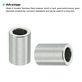 thumbnail image 4 of M5 Stainless Steel Spacers, 10 Pcs Metal Spacer Stainless Steel 5.1mm ID x 8mm OD x 12mm L for 1/5inch or M5, 4 of 5