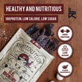 thumbnail image 3 of Righteous Felon Beef Jerky OG Hickory Flavor Low Calorie High Protein Healthy Snacks 1 pack 8oz, 3 of 8