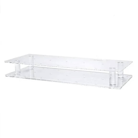 Ongmies Cake Pop Stand, 21-Hole Acrylic Lollipop Display Stand – Clear Cake Pop Holder for Weddings, Birthdays, 21 Holes Lollipop Holder