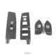 thumbnail image 3 of Para Honda Odyssey 2015-2022 ABS cromado manija de puerta lateral de automóvil cubierta de cuenco consola central embellecedores de engranajes molduras interiores accesorios, 3 of 5