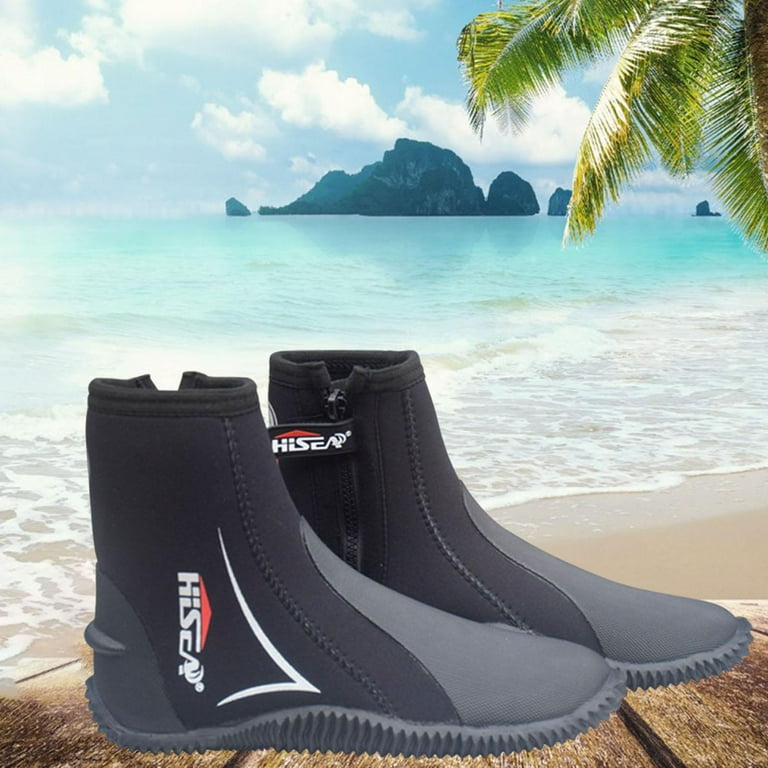 5mm Neoprene Scuba Diving Booties Wetsuit Boots Water Sports 5mm Neoprene Scuba Diving Booties Wetsuit Boots Water Sports