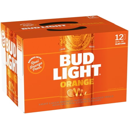 bud light orange 12 pack 12 fl oz cans walmart com walmart bud light price