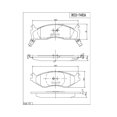 thumbnail image 2 of Balatas Delanteras para Infiniti M35 2006-2009, 2 of 2