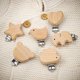thumbnail image 4 of 12pcs kit de clip de chupete de madera natural, clip de chupete, clip de chupete animal bebé, material de clip de chupete de madera clip de chupete personalizado, 4 of 5