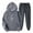 Dark Gray 2 piece outfits for women, variant on Tracksuits Set for Women Hoodie 2 Piece Outfits for Women Fashion Dandelion Graphics Hooded Sweatshirt Jogger Pant Sweatsuit Set with Pocket Ladies Lounge Sets Under $10