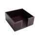 thumbnail image 1 of EeaseMX 1 caja de pañuelos de cuero sintético con forma cuadrada simple, creativa y elegante para el hogar, ideal para el comedor del hotel, color marrón., 1 of 7