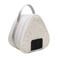 thumbnail image 4 of Tote Bag Case Bolsas de almuerzo Bento Contenedor de alimentos Aislado Triangular Bolsa de almuerzo con aislamiento Bento Box Playa Señoras medio Macarena Bolsas de almuerzo para picnic, 4 of 8