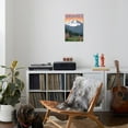 thumbnail image 4 of Art.com Denali, Alaska - North Americas Tallest Peak - Bears and Spring Flowers Stretched Canvas Print Wall Art by Lantern Press, 16" x 24", 4 of 4