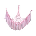 thumbnail image 2 of Hamaca de juguete de macramé bohemio, soporte de almacenamiento de animales de peluche, organizador de juguetes de red para 107cmx107cmx140cm Zulema Red para hamacas, 2 of 8