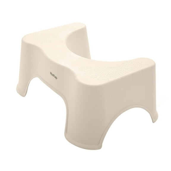 RisRap Foot stools,Folding Toilet Foot Stool – 7.5Inch Height White