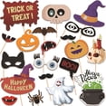 thumbnail image 2 of 20 piezas de accesorios para fotomatón de Halloween, decoraciones para fiesta de Halloween, suministros para fiesta de truco o trato, 2 of 5