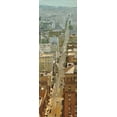 thumbnail image 2 of Selkirk, Edward 13x32 White Modern Wood Framed Museum Art Print Titled - San Fran Cityscape I, 2 of 4