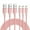 Pink, variant on Quntis 6FT Charger Cord 3 Pack, Nylon Braided Fast Charging Cables Compatible for Phone 14/13/12/11/X & iPad, Tangle-Free, Gray