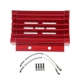 thumbnail image 2 of Motorcycle Radiator Oil Cooling System High Performance Aluminium Alloy Engine Cooler for PIT PRO Bike Trail Dirt, 2 of 7