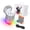 White, variant on Rechargeable Pack With 4 Cells And Colorful Light Power Supply For Home And Outdoor Use