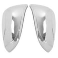 thumbnail image 1 of ANGGREK Wing Mirror Cover,Door Mirror Cover Cap,Exterior Rear View Mirror Cover Protector Adhesive Electroplating Style Replacement For HILUX REVO AN120 AN130 2015-, 1 of 8