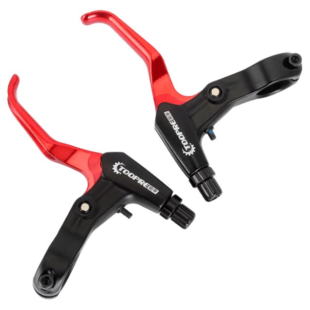 Palancas de freno de bicicleta ligeras Accesorios de palanca de freno en V rojo Sunnimix Palancas de freno de bicicletas