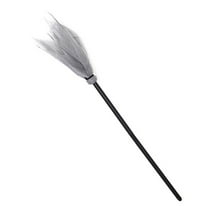 AuroraX Lights Up Decorations Broomstick Halloween Led Light Plastic Witches Broomstick Home Halloween Room