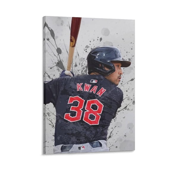 Steven Kwan Poster Canvas Poster Poster Cool Artworks Painting Wall Art Canvas Prints Hanging Picture Home Decor Posters Gift 24x36inch(60x90cm)