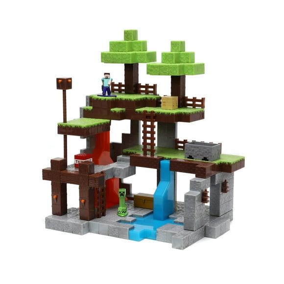 Jada Mundo Minecraft con 10 nanofiguras, multicolor (253265006)