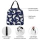 thumbnail image 4 of Easygdp Angry Shark Bolsa Térmica Premium - Tela Oxford Impermeable, Gran Capacidad, Bolsillo Frontal, Unisex para Trabajo, Escuela, Actividades al Aire Libre y Picnics, 4 of 8
