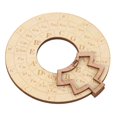 thumbnail image 2 of Roue d'Accord en Bois Outil Musical, Roue Circulaire de Musique en Bois Outil de Roue de Cinquièmes Roues d'Accord Fiabilité Ultime, 2 of 8
