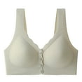 thumbnail image 2 of snilers Sports Bras for Women Front Closure Mastectomy Bra Comfortable Convenient Wirefree Push Up Bras Full Coverage Bralettes, 2 of 9