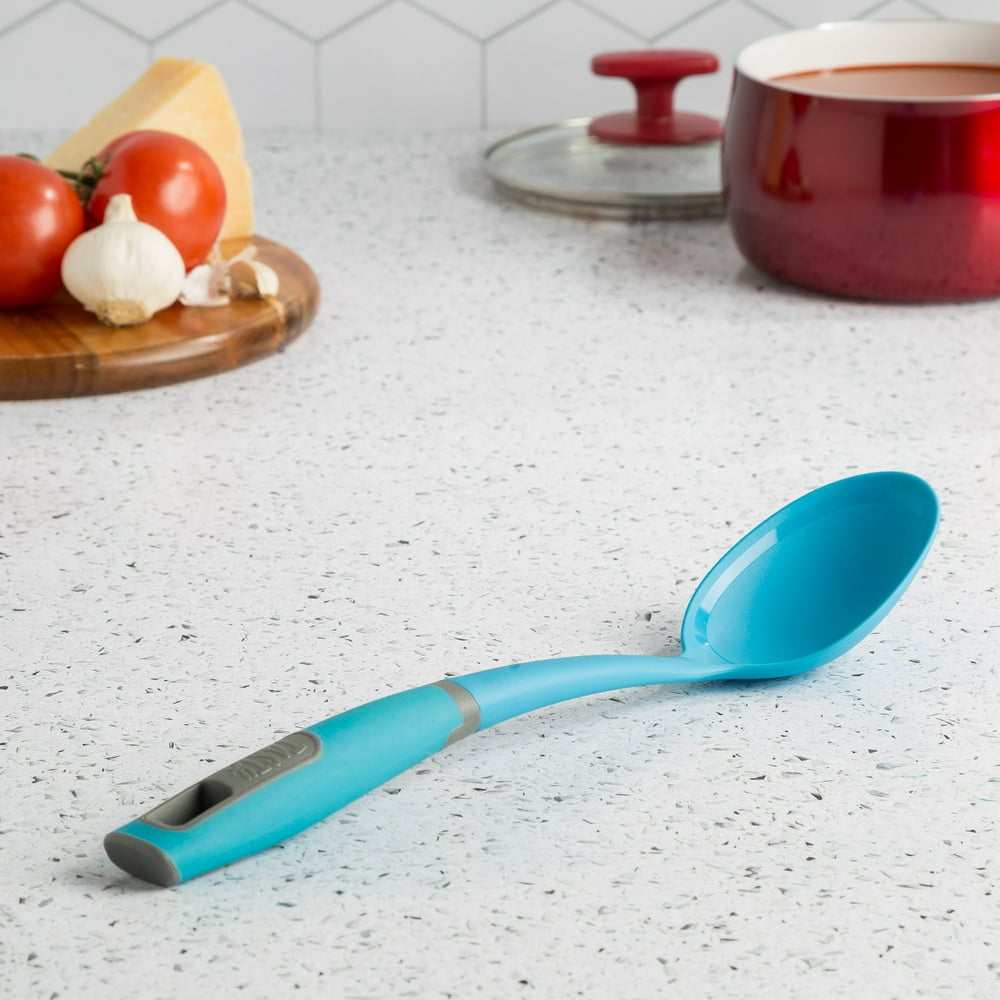 Tasty Solid Spoon, Heat Resistant Nylon, Dishwasher Safe, Basting Spoon