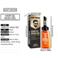 thumbnail image 2 of East Moon Peine de cera para el cabello para hombre, cabeza aceitosa retro, estilo de espalda grande, peine hidratante y duradero, peine para peinar,1 piezas, 2 of 11
