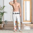 thumbnail image 4 of Salouo Summer Gnome Print Pajama Pants for Men, Lounge Pants Elastic Waistband Casual Men's sleepwear Loungewear Sleep Pajama Pant -Small, 4 of 7