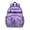Purple-28, variant on Whimsical Dog Lovers Backpack Artistic Canine Print with Paw and Bone Motifs for Students