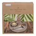 thumbnail image 4 of Zen Décoration de Table Bouddha avec Porte-Bougie-Pa, 4 of 4