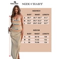 thumbnail image 6 of Edolynsa Crochet Maxi Dress Sexy Bathing Suit Cover up Low Cut Knit Bodycon Backless Split Long Beach Swimsuit Dresses, 6 of 9