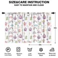 thumbnail image 2 of Blackout Kids Curtains,White Fairy Castle Pattern Childrens Insulated Curtains Set Of 2,Bedroom Essentials,Toddler Room Decor 42"x54", 2 of 5