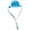 Light Blue, variant on Chicken Hats For Hen Small Funny Chicken Accessories Feather Top Hat