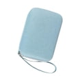 thumbnail image 4 of TISHITA Sac de Rangement pour Médicaments Double Fermeture Éclair Étui Compact pour Maison Sport Extérieur Bleu Clair, 4 of 8