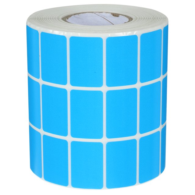 1 Roll of Blank Shipping Labels Self Adhesive Labels Blank Colored Labels DIY Stickers