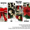 thumbnail image 4 of Corona De Navidad Con Lazo Rojo, 4 of 5