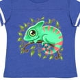 thumbnail image 4 of Inktastic Tiny, Cute Chameleon Boys or Girls Toddler T-Shirt, 4 of 5