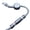 Morning Mist Silver, variant on Customized RGB Light-emitting Single-crystal Copper Aviation Plug Cable with Hollow Design, 8K Magnetic Shaft Keyboard Data Cable, Charging Cable