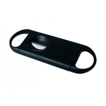 Plastic V-Cut Cigar Cutter - 54 Ring Gauge - Black - 2 PACK