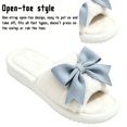 thumbnail image 5 of CHICVOMEY House Slippers for women Plush Memory Foam Indoor Shoes with Bow Cute Fuzzy House shoes, 5 of 8