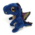 thumbnail image 5 of Ty Big Eyes - Peluche de dinosaurio rosa, dragón azul, dinosaurio negro, muñeco de peluche coleccionable, regalo, 5 of 5