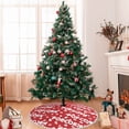 thumbnail image 7 of Rocae Popcorn2 for Christmas Tree Skirt with Pom Pom Trim for Holiday Party for Holiday Home Decor Indoor Outdoor-48", 7 of 7