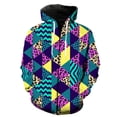 thumbnail image 1 of Sudadera con capucha y cremallera para hombre con textura abstracta de animal, divertida sudadera con estampado 3D, gran oferta 2024, ropa de calle, tops de moda de manga larga para adolescentes de gr, 1 of 6