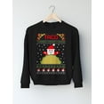 thumbnail image 2 of Tstars Womens Ugly Christmas Sweater Taco Santa Taco Lovers Christmas Gift Funny Humor Holiday Shirts Xmas Party Christmas Gifts for Her Women Sweatshirt Ugly Xmas Sweater, 2 of 6