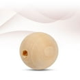 thumbnail image 2 of WALFRONT TOPINCN 100 Pcs Perles Entretoises Rondes en Bois Naturelles Non Peintes Non Finies Boules de Perles en Bois,100 Pcs Perles Entretoises Rondes en Bois Naturelles Non Peintes Non Finies Boules de Perles en Bois, 2 of 5